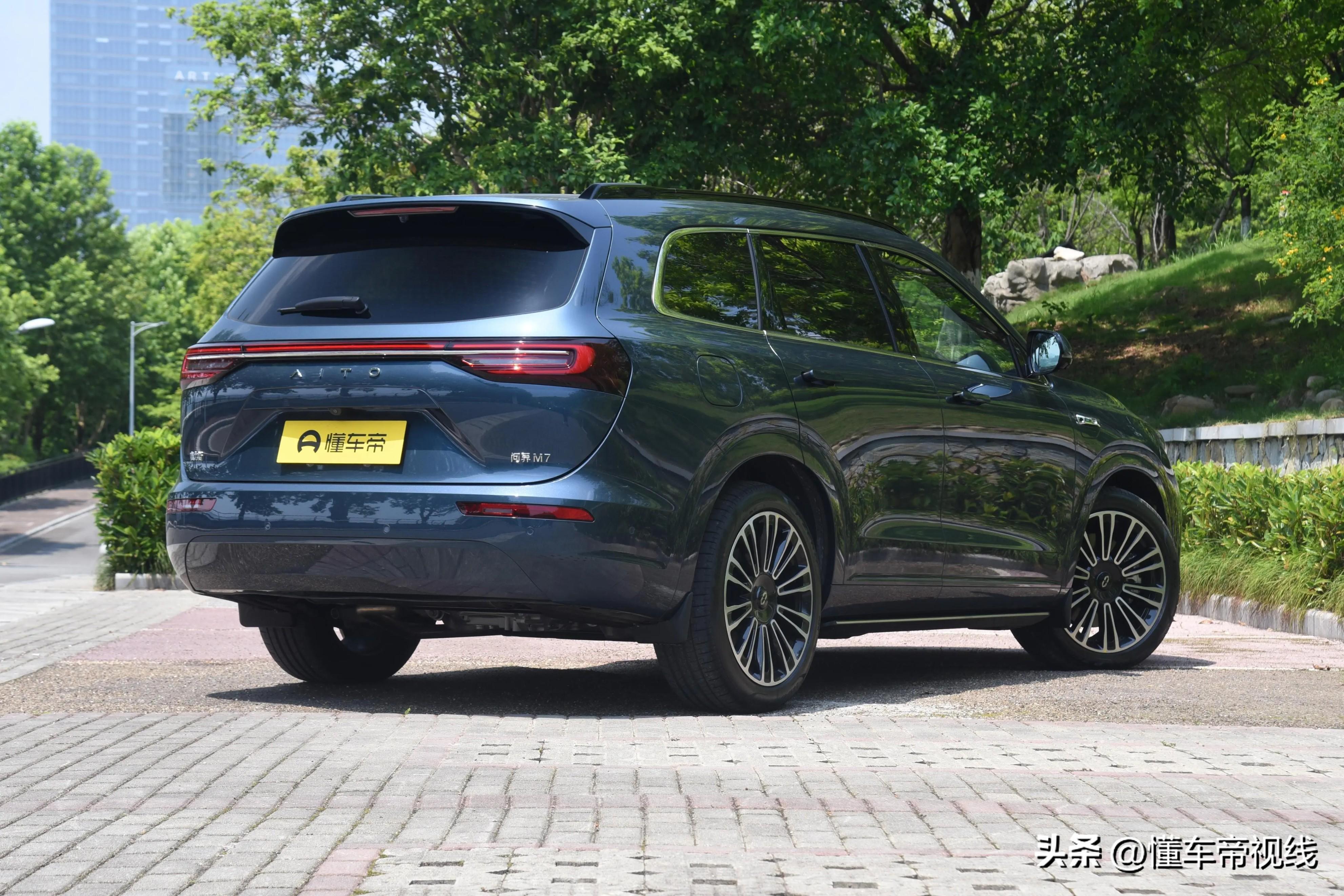新车 | 售价28.98万元起/理想L6同级 新款问界M7开启首批交付