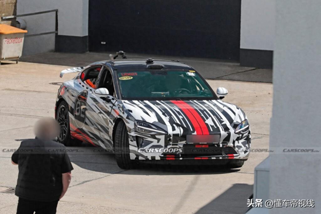 新车 | “纽北”挑战保时捷Taycan Turbo GT？小米SU7高性能版实车图