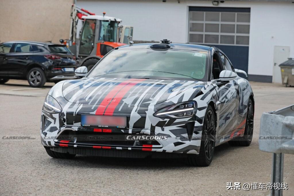 新车 | “纽北”挑战保时捷Taycan Turbo GT？小米SU7高性能版实车图