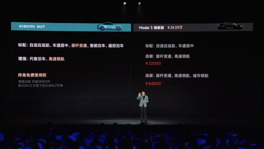 小米SU7，表面对标保时捷、特斯拉，实际杀的全是中国对手