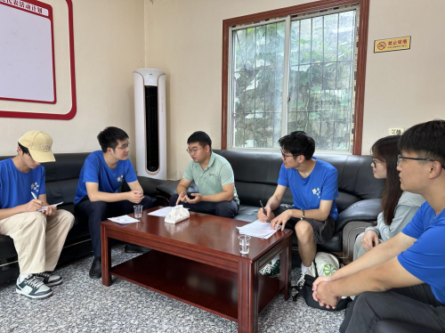 上海对外经贸大学师生到花茂村调研  金融助力乡村振兴的生动实践