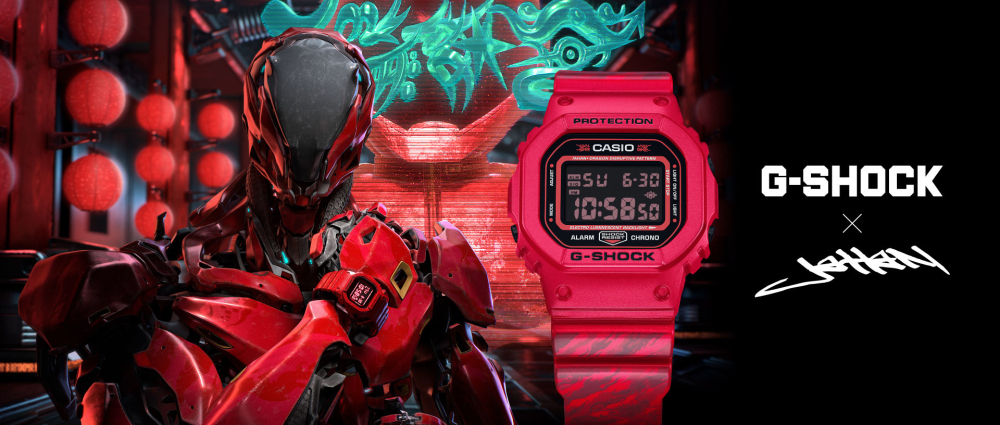 坚韧进化，决胜未来！G-SHOCK与新加坡艺术家Jahan全新联名