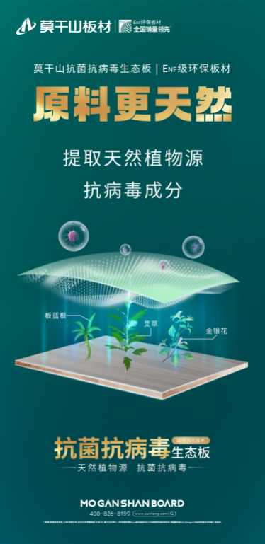抗菌抗病毒先锋 | 莫干山植物源板材守护冬季健康生活