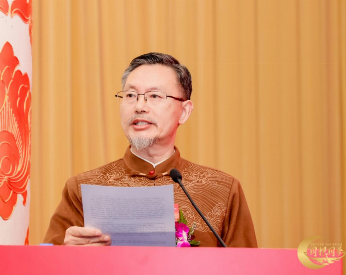中华唐密文化代表团受邀出席 “同根同梦”·2025全球华人春节联欢晚会系列活动