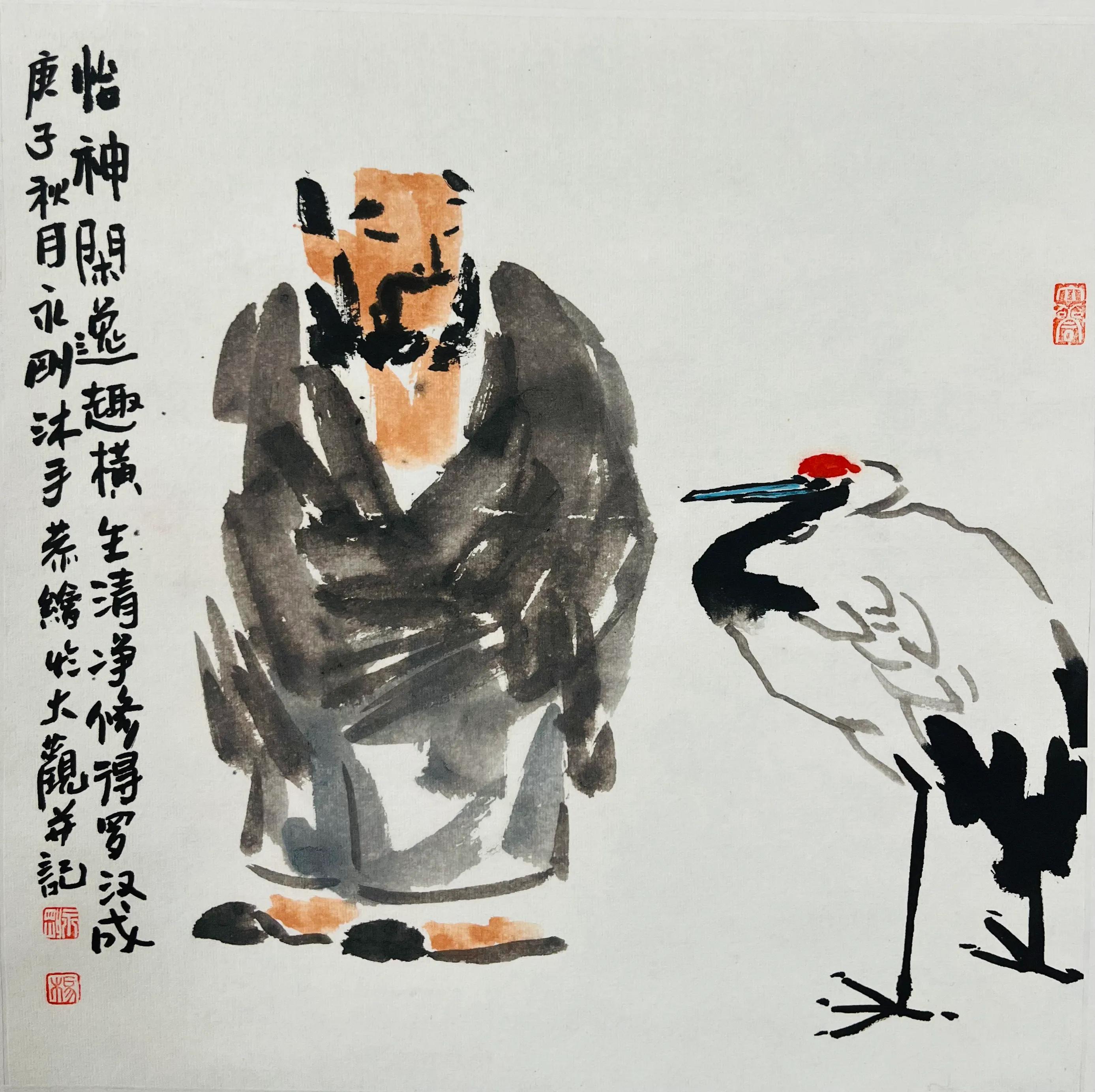 杨永刚画作禅意之美：东方美学的当代呈现