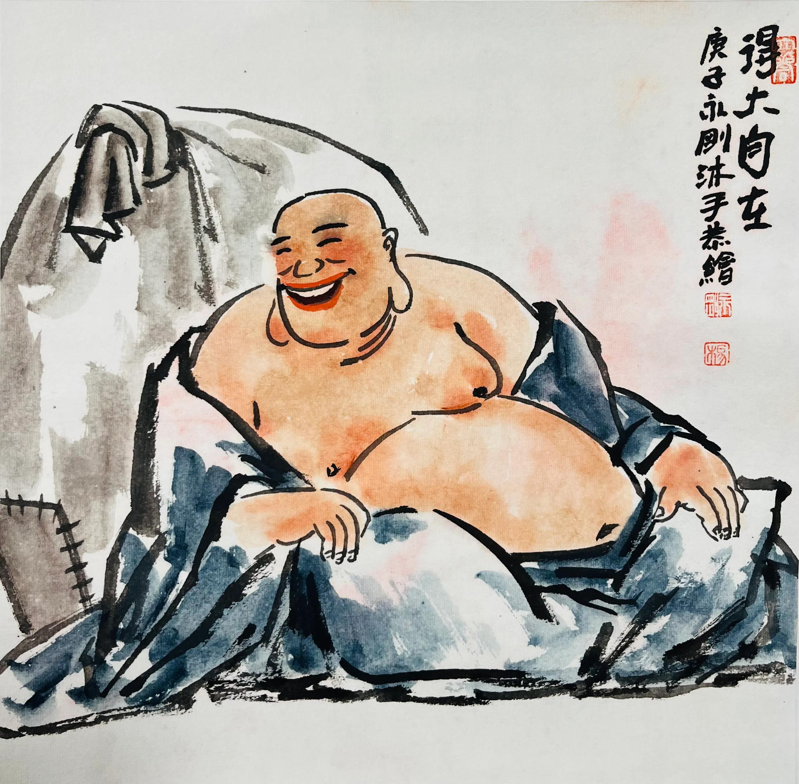 杨永刚画作禅意之美：东方美学的当代呈现