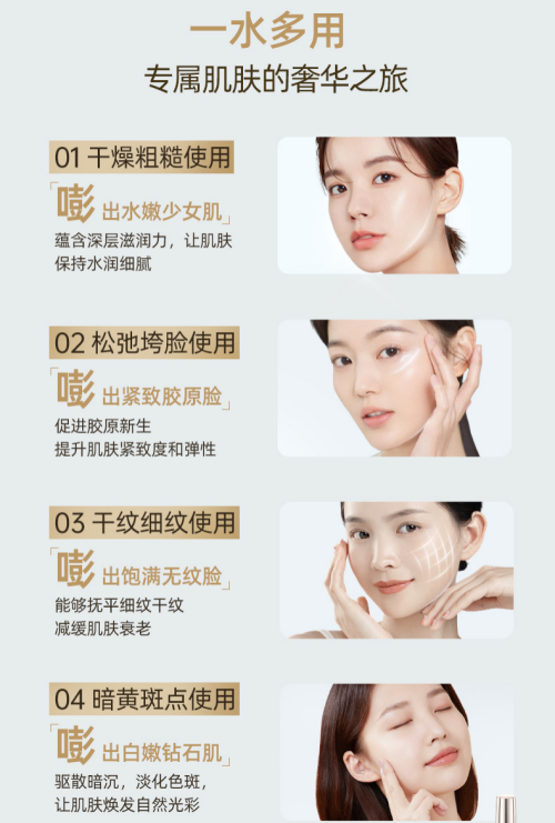 30+熟龄肌理想型精华水上市 纽莱伊美开启闪充胶原新纪元