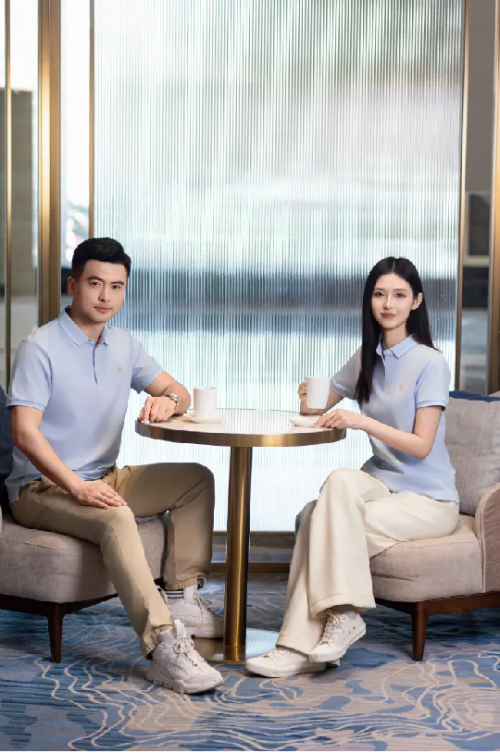 会议湿背？聚会汗味？安然纳宜冰氧 Polo 衫让你全程体面