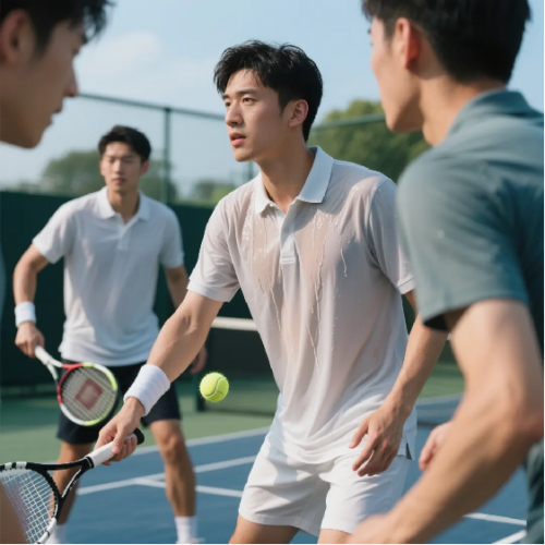 会议湿背？聚会汗味？安然纳宜冰氧 Polo 衫让你全程体面