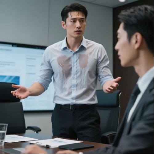 会议湿背？聚会汗味？安然纳宜冰氧 Polo 衫让你全程体面
