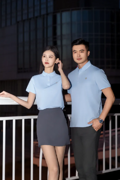 会议湿背？聚会汗味？安然纳宜冰氧 Polo 衫让你全程体面