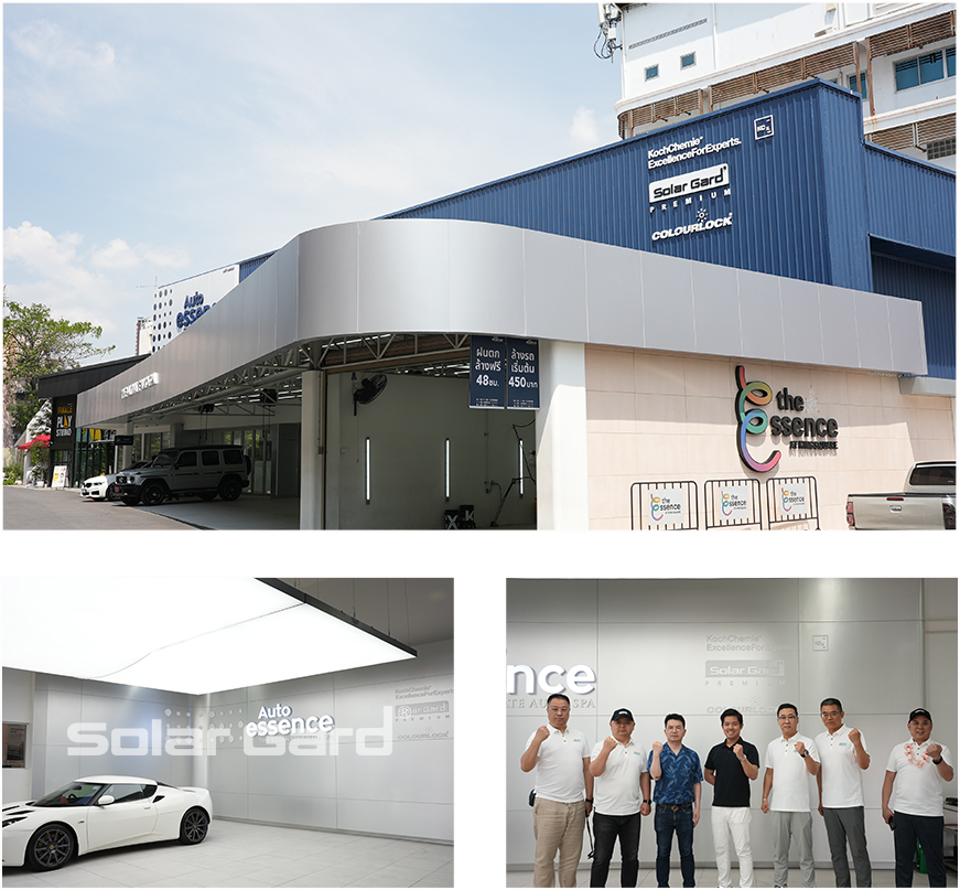 圣佳泰国之旅|圣佳中国代表团探访泰国SolarGard旗舰店