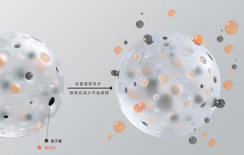 创新纳米包裹缓释技术，弹动鱼子酱洗发水6.0 全新升级