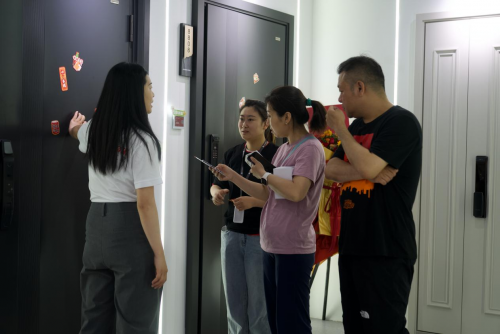 欧帝乐入户门品牌形象体验店北京京东 MALL 盛大启幕