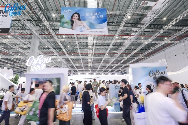 可心柔2025CBME现场直击：“婴儿柔”实力圈粉母婴用户