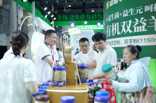 中国奶业大会｜盛健羊乳草原风情与科技融合 深度彰显全产业链实力