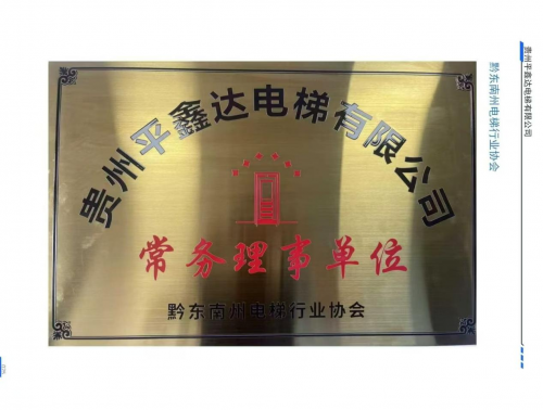 贵州平鑫达电梯有限公司荣获2025年度贵阳市首届《最佳口碑电梯品牌》评选活动冠军