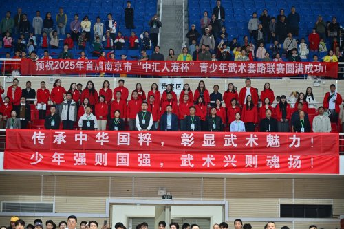 守护成长，武动未来——2025年首届南京市“中汇人寿杯”青少年武术套路联赛圆满落幕