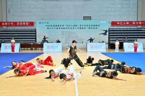 守护成长，武动未来——2025年首届南京市“中汇人寿杯”青少年武术套路联赛圆满落幕