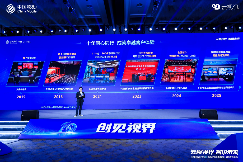 新线科技受邀出席中国移动云视讯AI+新品发布会，以“云+端”深度融合共启智能协作新纪元