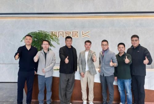 链合共赢｜北新木业莅临科凡共绘定制家居新蓝图